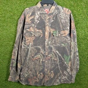 XL‎ Scent Lok Hunting Shirt Camouflage Button Up Long Sleeve Outdoor Casual